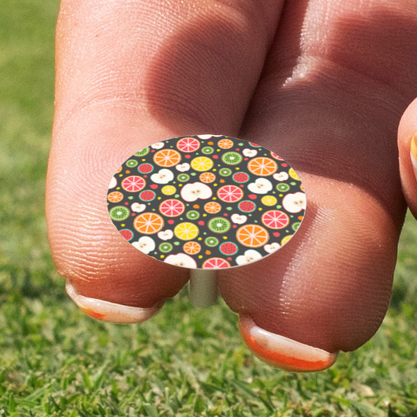 Apples & Oranges Golf Tees & Ball Markers Set - Marker