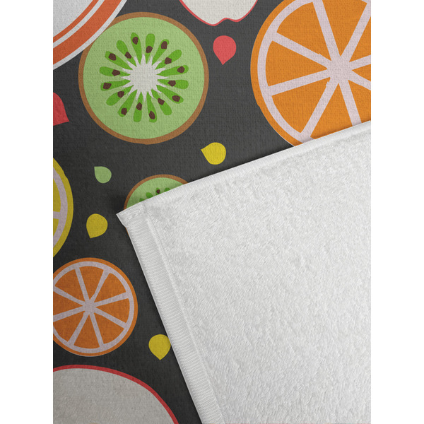 Apples & Oranges Golf Towel - Detail