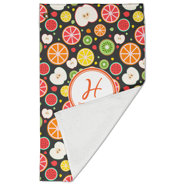 Apples & Oranges Golf Towel - Folded (Large)