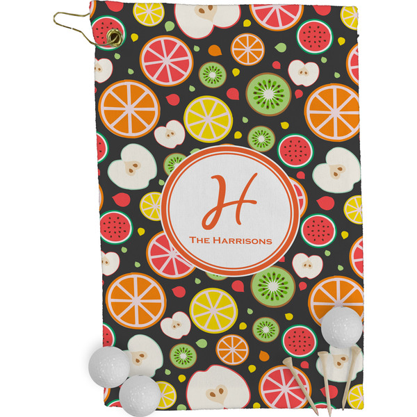 Apples & Oranges Golf Towel (Personalized)