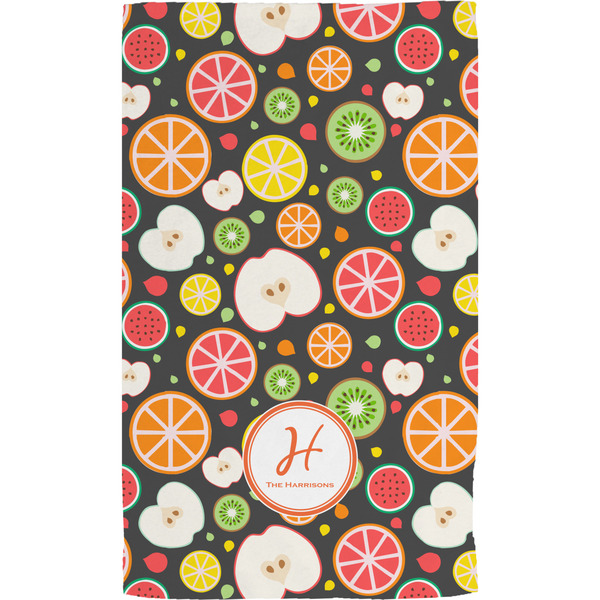 Apples & Oranges Hand Towel (Personalized) Full