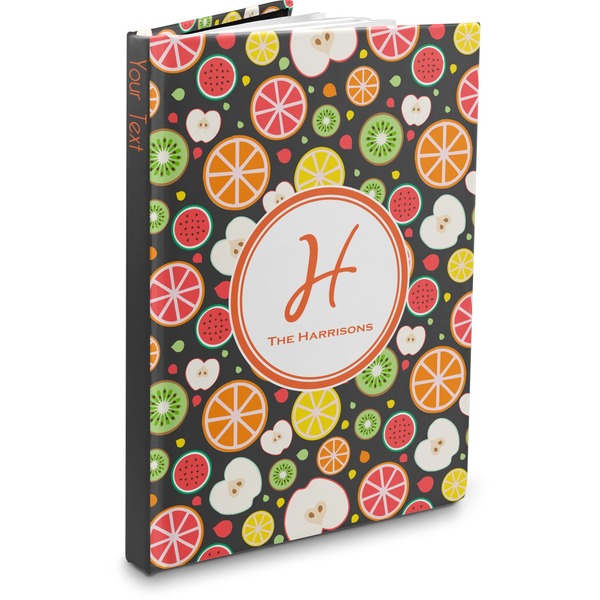 Custom Apples & Oranges Hardbound Journal (Personalized)