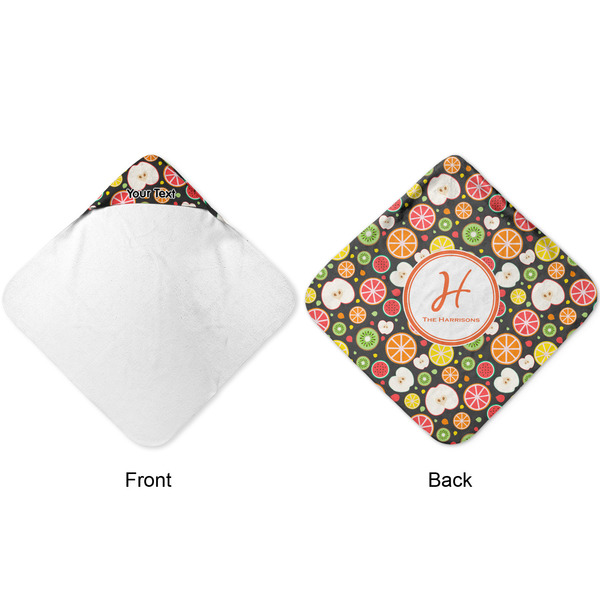 Apples & Oranges Hooded Baby Towel- Approval