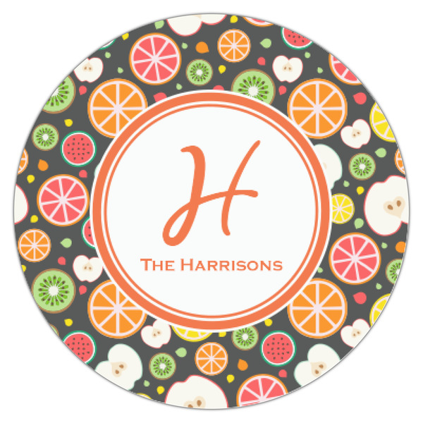 Apples & Oranges Icing Circle - XSmall - Single