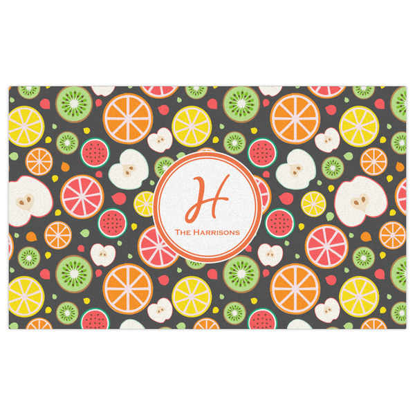 Apples & Oranges Indoor / Outdoor Rug - 3'x5' - Front Flat