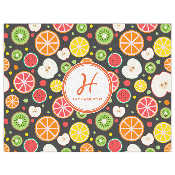 Apples & Oranges Indoor / Outdoor Rug - 6'x8' - Front Flat