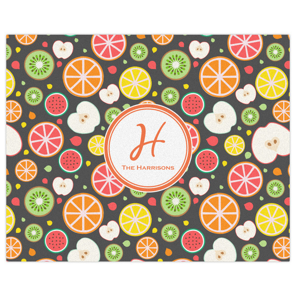 Apples & Oranges Indoor / Outdoor Rug - 8'x10' - Front Flat