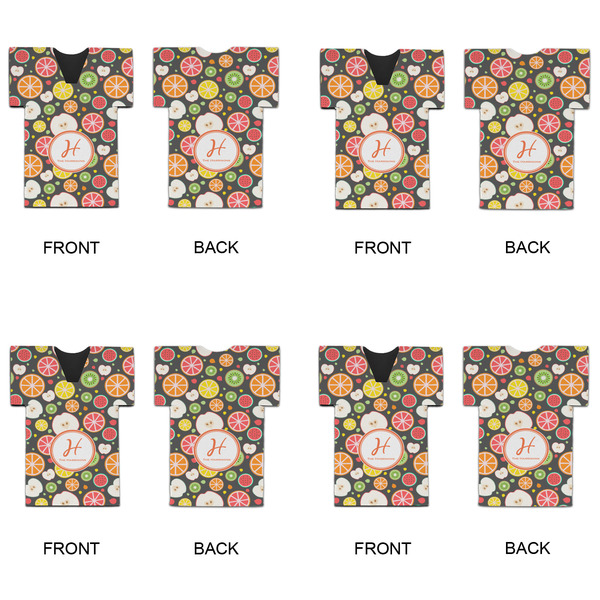 Apples & Oranges Jersey Bottle Cooler - Set of 4 - APPROVAL