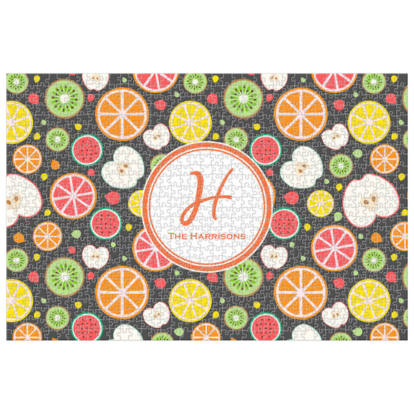 Custom Apples & Oranges Jigsaw Puzzle - 1000-piece (Personalized)