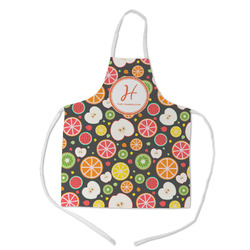 Apples & Oranges Kid's Apron w/ Name and Initial