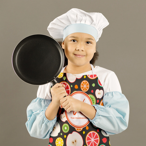 Apples & Oranges Kid's Aprons - Medium - Lifestyle