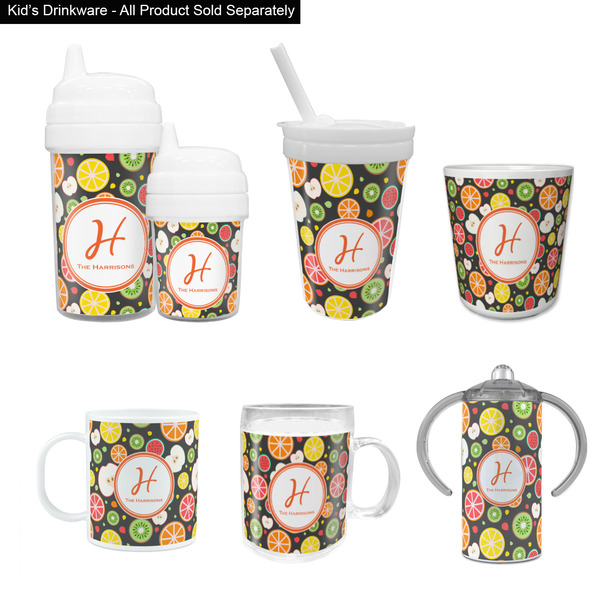 Apples & Oranges Kid's Drinkware - Customized & Personalized