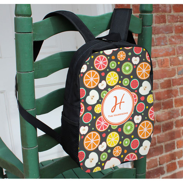 Apples & Oranges Kids Backpack - In Context