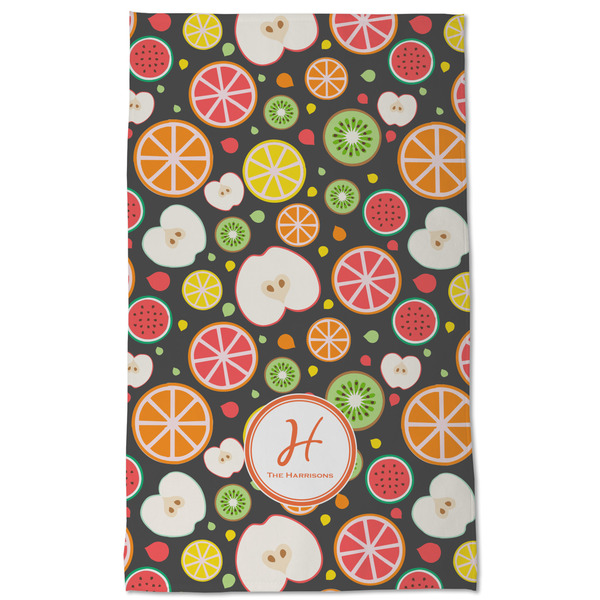 Apples & Oranges Kitchen Towel - Poly Cotton - Full Front