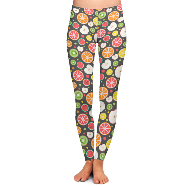 Custom Apples & Oranges Ladies Leggings