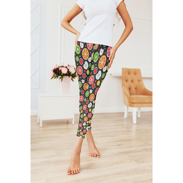 Apples & Oranges Ladies Leggings - LIFESTYLE 2