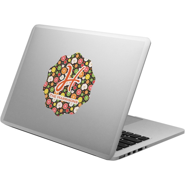Custom Apples & Oranges Laptop Decal (Personalized)