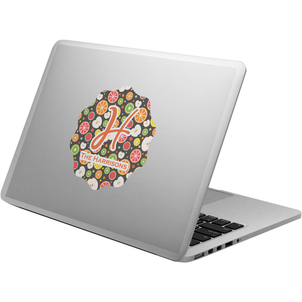 Custom Apples & Oranges Laptop Decal (Personalized)