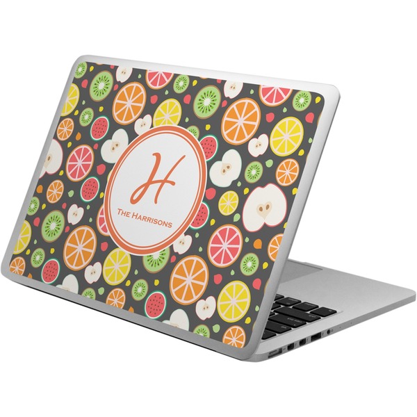 Custom Apples & Oranges Laptop Skin - Custom Sized (Personalized)