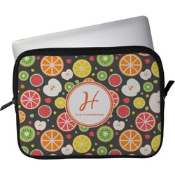 Apples & Oranges Laptop Sleeve / Case - 15" (Personalized)