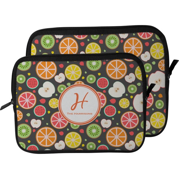Apples & Oranges Laptop Sleeve (Size Comparison)