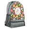 Apples & Oranges Large Backpack - Gray - Angled View