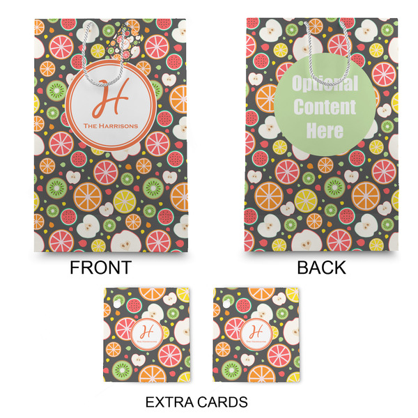 Apples & Oranges Large Gift Bag - Approval