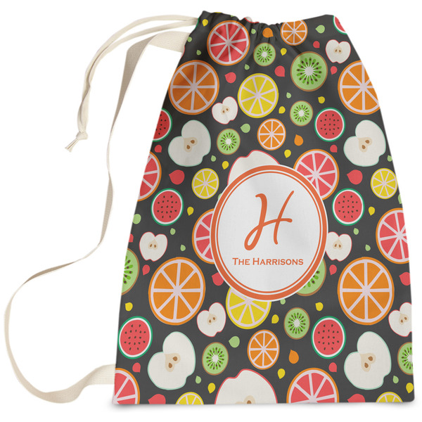 Custom Apples & Oranges Laundry Bag (Personalized)