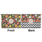 Apples & Oranges Large Zipper Pouch Approval (Front and Back)
