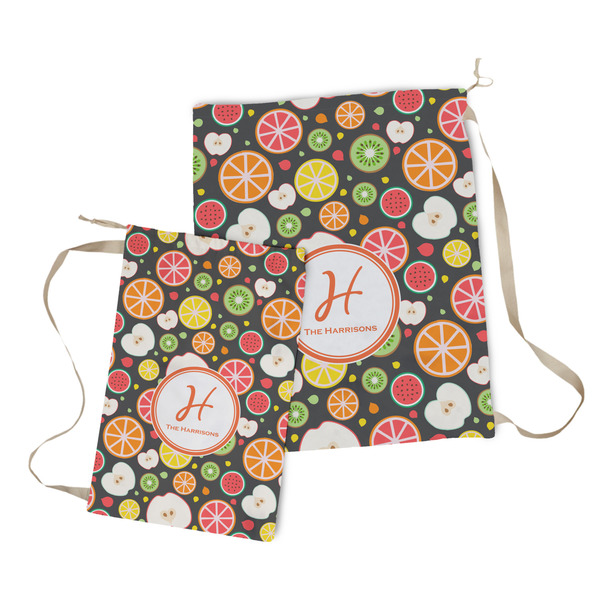 Apples & Oranges Laundry Bag - Both Bags