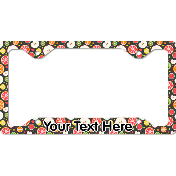 Apples & Oranges License Plate Frame - Style C