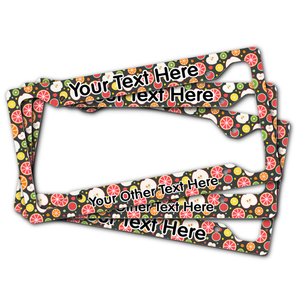 Apples & Oranges License Plate Frames - (PARENT MAIN)
