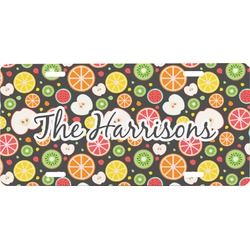Apples & Oranges Front License Plate (Personalized)