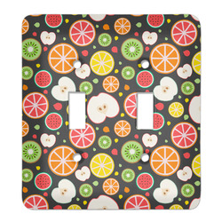 Apples & Oranges Light Switch Cover (2 Toggle Plate)