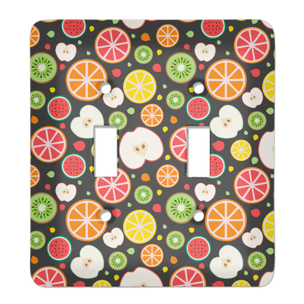 Custom Apples & Oranges Light Switch Cover (2 Toggle Plate)