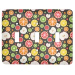 Apples & Oranges Light Switch Cover (3 Toggle Plate)