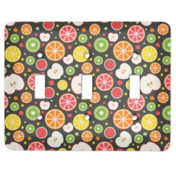 Apples & Oranges Light Switch Cover (3 Toggle Plate)