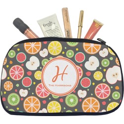 Apples & Oranges Makeup / Cosmetic Bag - Medium (Personalized)