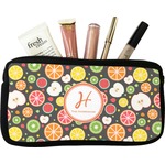 Apples & Oranges Makeup / Cosmetic Bag - Small (Personalized)
