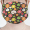 Apples & Oranges Mask - Pleated (new) Front View on Girl