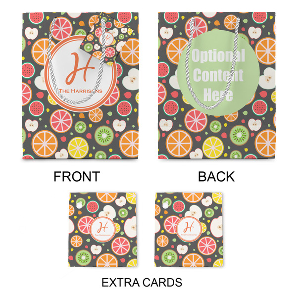 Apples & Oranges Medium Gift Bag - Approval