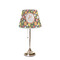 Apples & Oranges Poly Film Empire Lampshade - On Stand