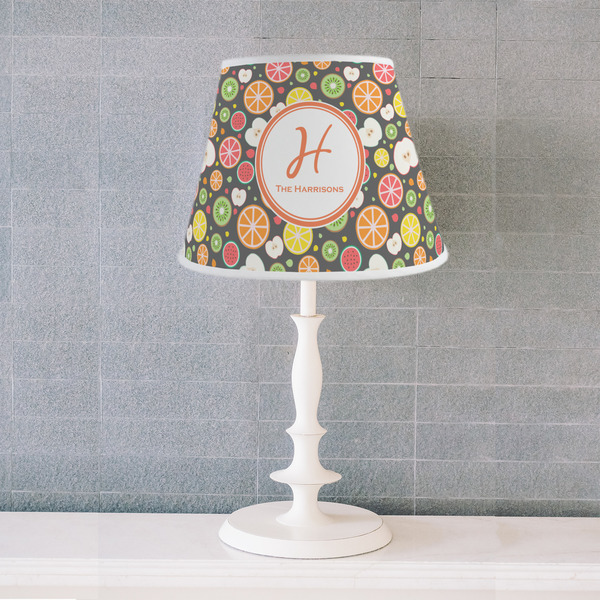 Apples & Oranges Poly Film Empire Lampshade - Lifestyle
