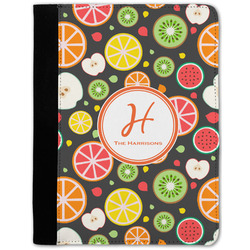 Apples & Oranges Notebook Padfolio - Medium w/ Name and Initial