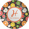 Apples & Oranges Melamine Plate (Personalized)