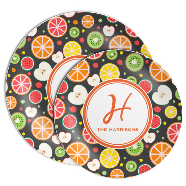 Apples & Oranges Melamine Plates - PARENT/MAIN
