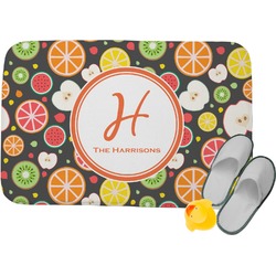Apples & Oranges Memory Foam Bath Mat (Personalized)