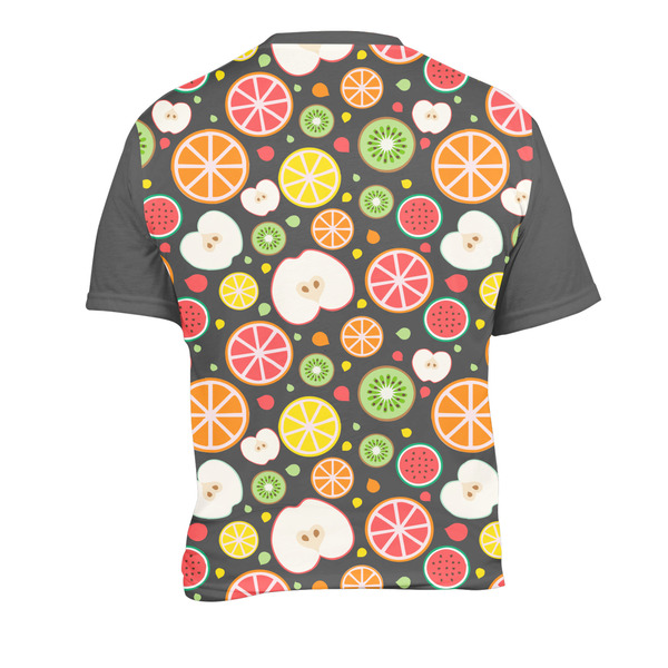 Apples & Oranges Men's Crew Neck T Shirt Medium - Back