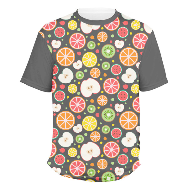 Custom Apples & Oranges Men's Crew T-Shirt - 3X Large