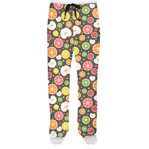 Apples & Oranges Men's Pjs Front - on model